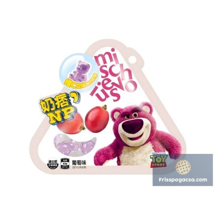 Disney Lotso Grape C vitamin 3D gumicukor 43g