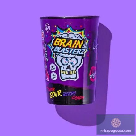 Brain Blasterz Berry Tube gyümölcs ízű savanyú cukorka válogatás 48g