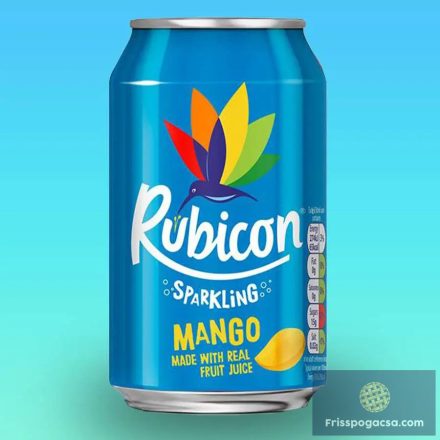 Rubicon Mango ízű szénsavas üdítőital 330ml DRS