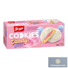 Bergen Cookies Candy Floss vattacukor ízű sütemény 128g