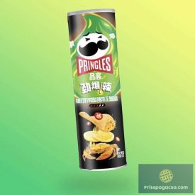   Pringles Hot Chili Lemon Crab chilis citromos rák ízű chips 110g