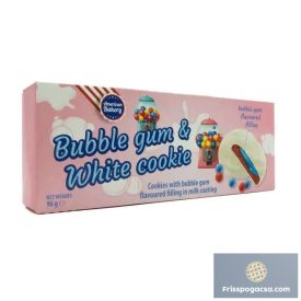 AB Bubble Gum and white Cookie rágógumi ízű keksz 96g