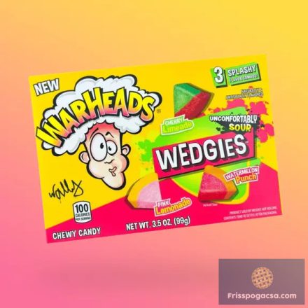 Warheads Wedgies savanyú rágós gumicukor 99g