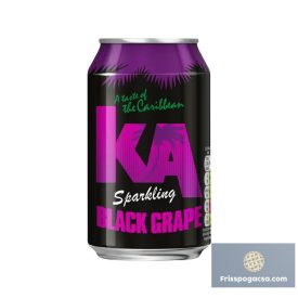   Abbotts KA Black Grape fekete szőlő ízű szénsavas üdítőital 330ml DRS