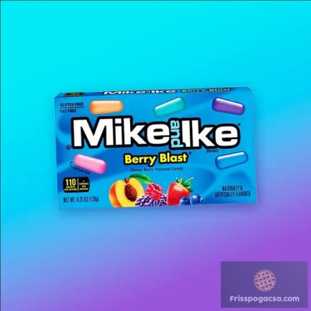 Mike and Ike Berry Blast bogyós gyümölcs ízű cukorkák 120g