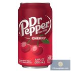 Dr. Pepper USA Cherry cseresznyés szénsavas üdítőital 355ml DRS