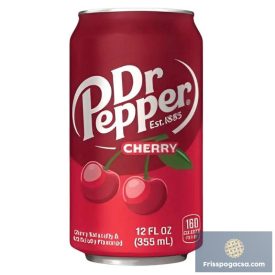   Dr. Pepper USA Cherry cseresznyés szénsavas üdítőital 355ml DRS