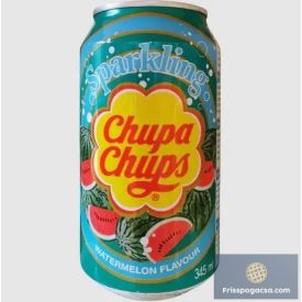   Chupa Chups Watermelon görögdinnye ízű szénsavas üdítőital 345ml DRS