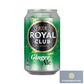   Royal Club Ginger Ale alkoholmentes gyömbér ízű szénsavas üdítő 330ml