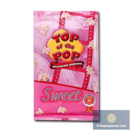 Top Of The Pop Microwave Popcorn Sweet édes popcorn 100g