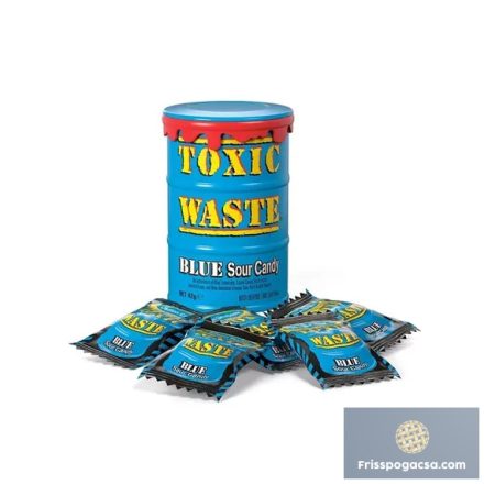 Toxic Waste kék dobozos savanyú cukorkák 42g