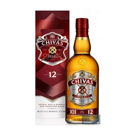 Chivas Regal 12 years 0,7 40% pdd.