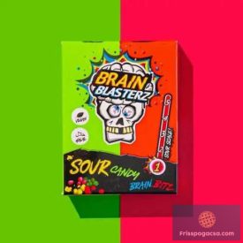   Brain Blasterz Bitz alma-eper ízű savanyú keménycukorka 45g