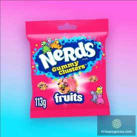 Nerds Gummy Clusters Fruit Gyümölcsös gumicukor 113g