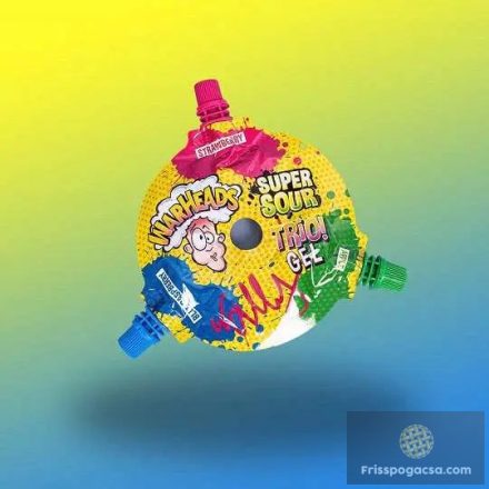 Warheads savanyú gél trió 51g