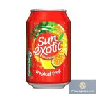 Sun Exotic Tropical Fruit trópusi gyümölcs ízű szénsavas üdítő 330ml DRS
