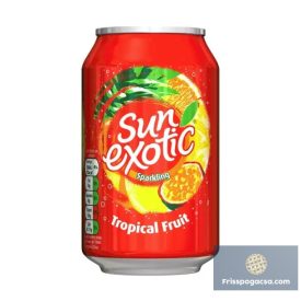   Sun Exotic Tropical Fruit trópusi gyümölcs ízű szénsavas üdítő 330ml DRS