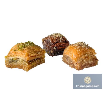 Baklava mini válogatás 52 g/db 2,496 kg
