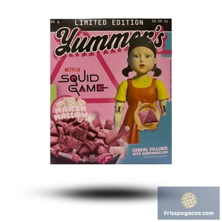 Yummers Squid Game Marshmallow mályvacukorral töltött gabonapehely 300g