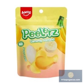   Amos Peelerz Gummy Banana banános hámozható gumicukor 120g