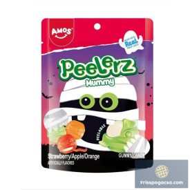 AMOS Peelerz Mummy múmia alakú hámozható gumicukor 65g