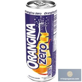   Orangina Zero enyhén szénsavas cukormentes rostos narancslé 330ml DRS