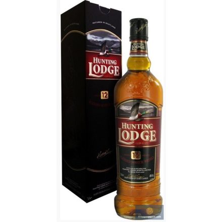 Hunting Lodge 12 years Whisky 0,7l 40% pdd. (fekete)