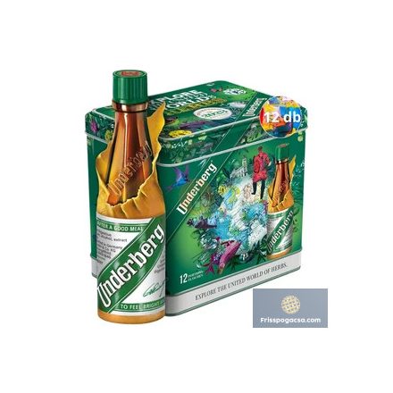 Underberg 42% fém  dd.keserű 0,02l/12db