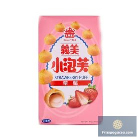 I MEI Strawberry Puff eperkrémmel töltött snack 57g