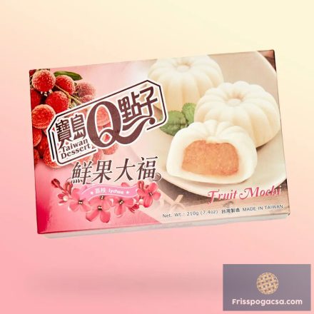 Q Fruit Mochi Lychee licsi ízű 210g