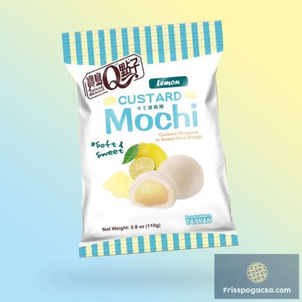 Q Custard Mochi citromkrém ízű 110g