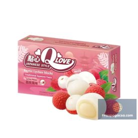 QLove Exotic Lychee Mini Mochi 80g