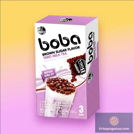 JWAY Boba Taro Milk Tea Boba tea készítő 3db-os szett 234g