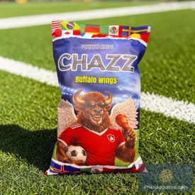 Chazz Bon Chance Buffalo Wings ízű burgonyachips 90g