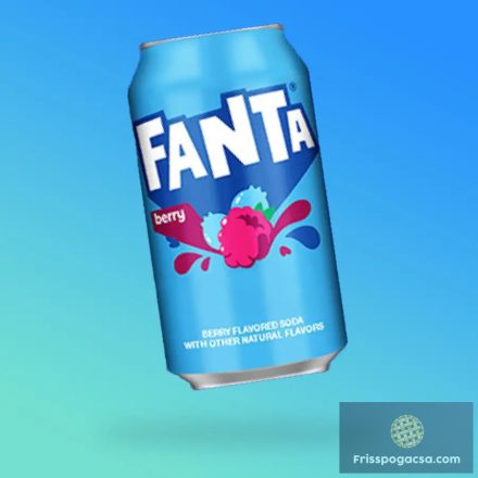 Fanta USA Berry áfonya és málna ízű üdítőital 355ml DRS