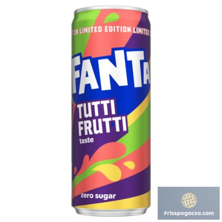 Fanta tutti frutti zero can üd.0,33l DRS