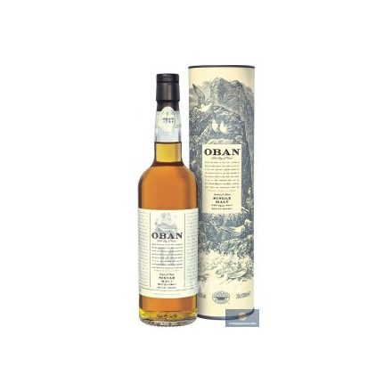 Oban 14 years Old Single Malt 0,2 43% dd. (kis üveg)