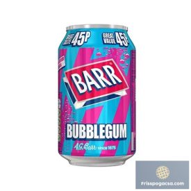   Barr Bubblegum rágógumi ízű szénsavas üdítőital 330ml DRS