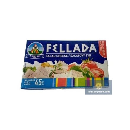 IMPORT KRÉMFEHÉR SAJT FELLADA 45% 270G
