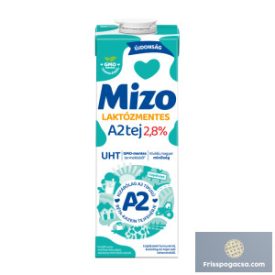 MIZO A2 LAKTÓZMENTES UHT TEJ 1L 2,8%