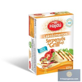 HAJDÚ SERPENYŐS ÉS GRILL SAJT LAKTÓZMENT. 225G
