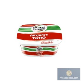 MAGYAR ÉS FINOM TÉGELYES FÉLZSÍROS TÚRÓ 250G