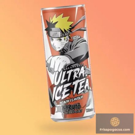 Naruto Shippuden Ultra Ice Tea Peach őszibarack ízű jeges tea 330ml DRS
