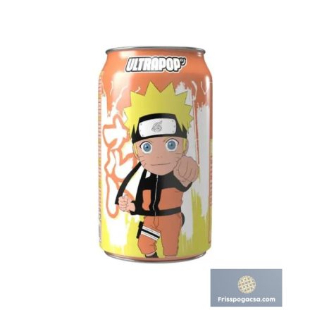 UltraPop Naruto edition narancsos szénsavas üdítőital 330ml DRS