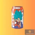 UltraPop Dragon Ball Goku edition eper és banán ízű szénsavas üdítőital 330ml DRS