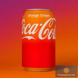   Coca Cola Orange Cream USA narancskrém ízű szénsavas üdítő 355ml DRS