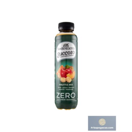 San Benedetto Succoso ZERO Cukormentes Frutta Mix Vegyes gyümölcsös (0,4 L) Szénsavmentes Üdítőital