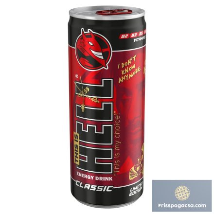 Hell energiaital classic 0,25l DRS