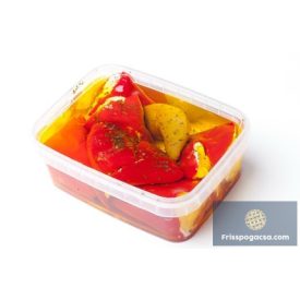   ÍNYENC M SAJTTAL TÖLT.PIROS CSÍPŐS PAPRIKA FŰSZ.OLAJBAN 250G