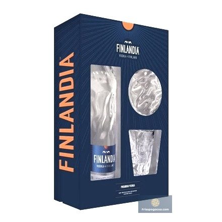 Finlandia 0,7 40% pdd.+ 2 pohár